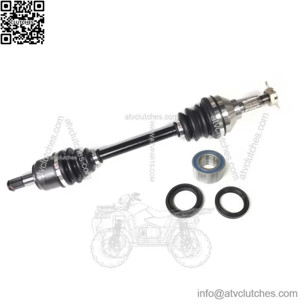 Front Right Axle & Wheel Bearing Kit for Kawasaki Brute Force 650i & 750i