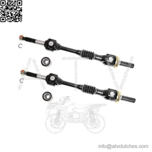 Set of Rear Axles & Bearings for Kawasaki Mule 3000 3010 4000 & 4010