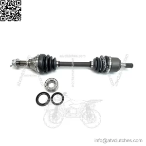 Front Right Axle & Wheel Bearing Kit for Kawasaki Brute Force 750 08-11