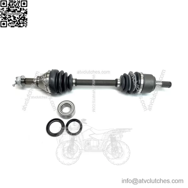 Front Right Axle & Wheel Bearing Kit for Kawasaki Brute Force 750 08-11