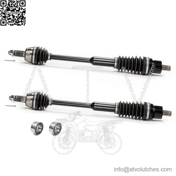 Axles Front Axle Pair with Bearings for Polaris Ranger & RZR 1332637
