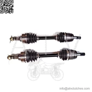 Pair of Front CV Axles for Honda Rancher 350 400 & 420 4x4