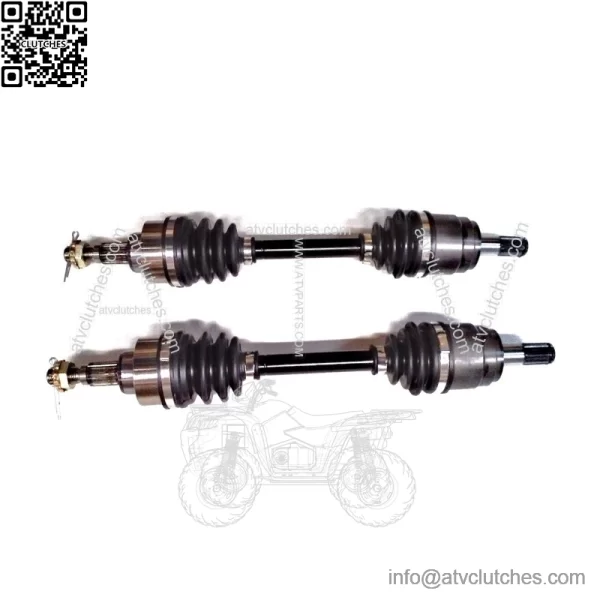 Pair of Front CV Axles for Honda Rancher 350 400 & 420 4x4