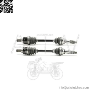 Pair of Rear CV Axles for Yamaha Grizzly 450 2011-2014