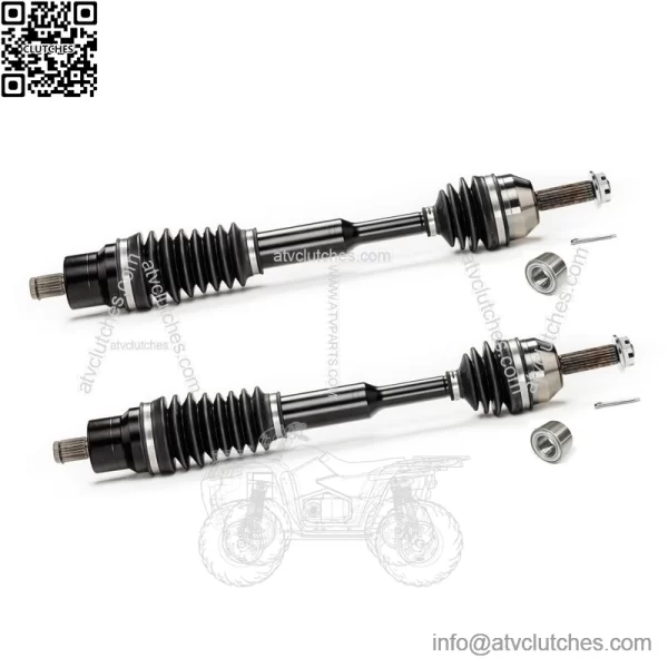 Axles Front CV Axle Pair & Bearings for Polaris Ranger UTV, 1332690
