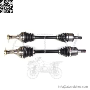 Pair of Front Axles for Kawasaki Brute Force 650i 750 4x4
