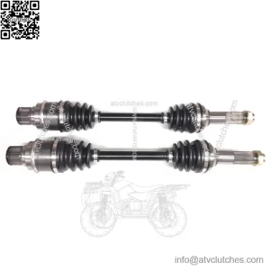 Pair of Rear Axles for Yamaha Grizzly 350 400 450 / Kodiak 400 450 4x4