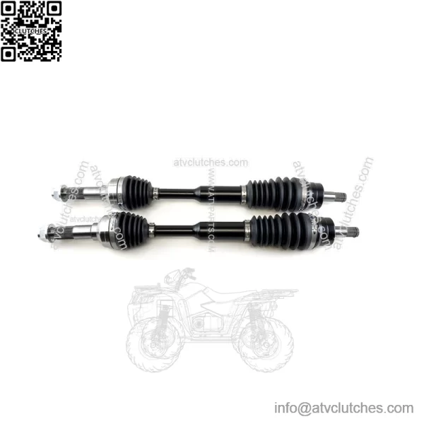 Axles Front CV Axle Pair for Yamaha Rhino 700 4x4 2008-2013