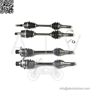 Set of CV Axles for Yamaha Grizzly 660 2002