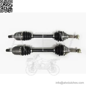 Pair of Front Axles for Suzuki King Quad 450 500 700 750 2007-2018