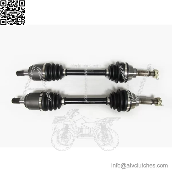 Pair of Front Axles for Suzuki King Quad 450 500 700 750 2007-2018