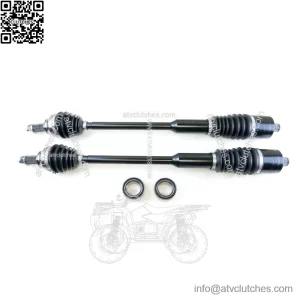 Axles Rear Axle Pair & Bearings for Polaris RZR XP Turbo S 2018-2021