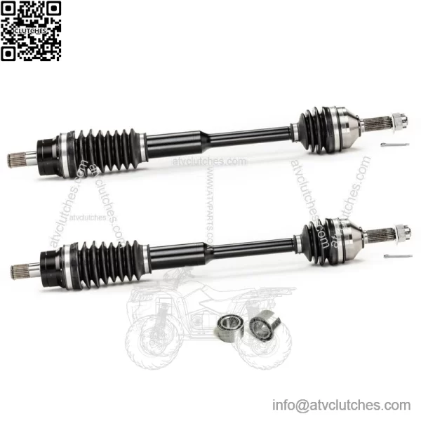 Axles Front Axle Pair with Bearings for Kawasaki Teryx 750 2008-2013