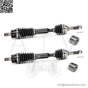 Axles Rear CV Axle Pair & Bearings for Kawasaki Brute Force 650i & 750i