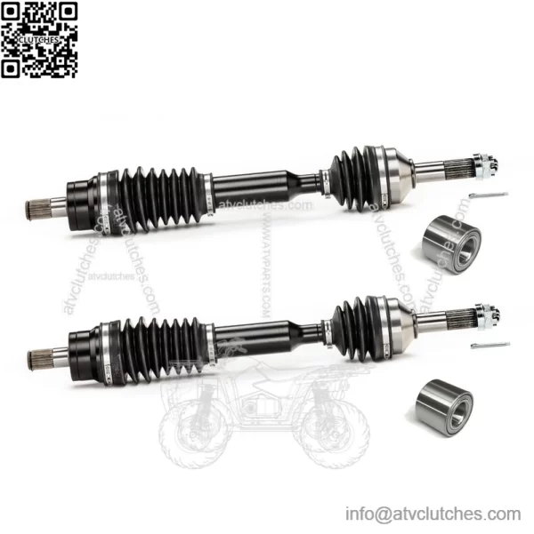 Axles Rear CV Axle Pair & Bearings for Kawasaki Brute Force 650i & 750i