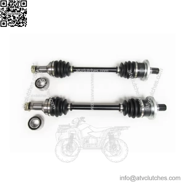 Set of Rear Axles & Bearings for Arctic Cat 400 500 550 650 700 1000