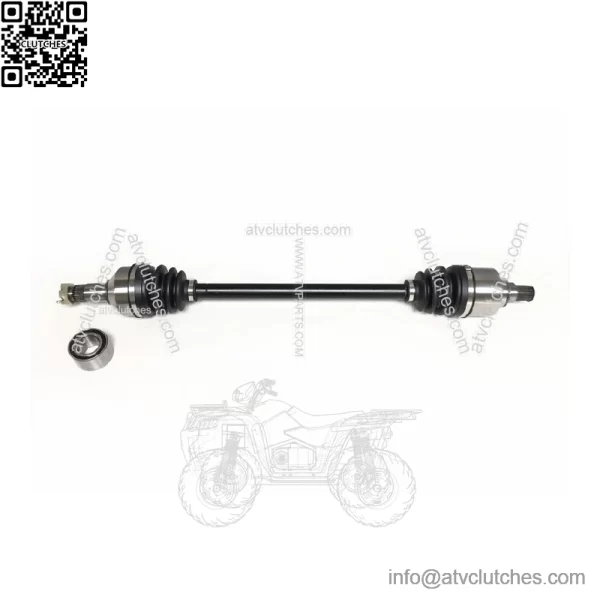 Front CV Axle & Wheel Bearing for Arctic Cat Wildcat Sport 700 15-19