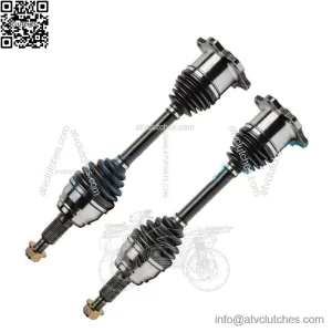 4WD 6-Lug Front CV Axle Shafts for Chevy GMC Silverado Sierra 1500 Tahoe Yukon