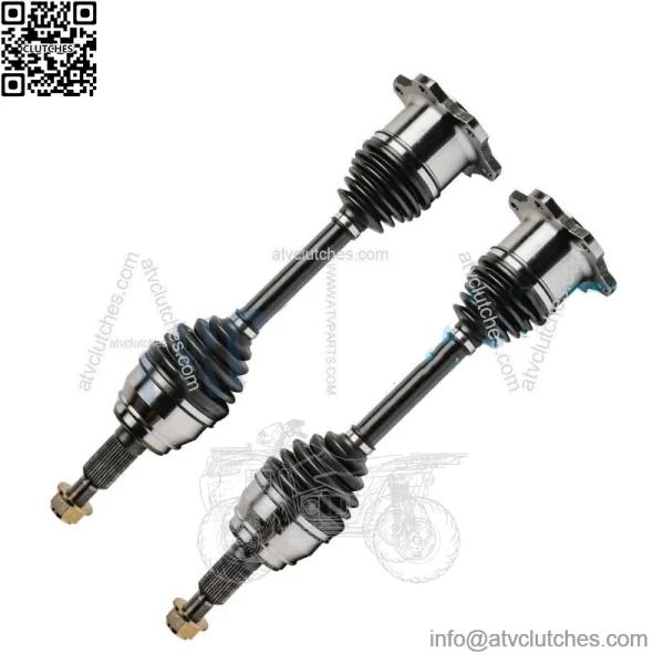 4WD 6-Lug Front CV Axle Shafts for Chevy GMC Silverado Sierra 1500 Tahoe Yukon