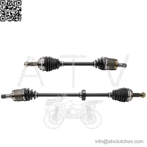 Pair Front Driver and Passenger Side CV Axle Shafts for 1992 - 2000 Honda Civic