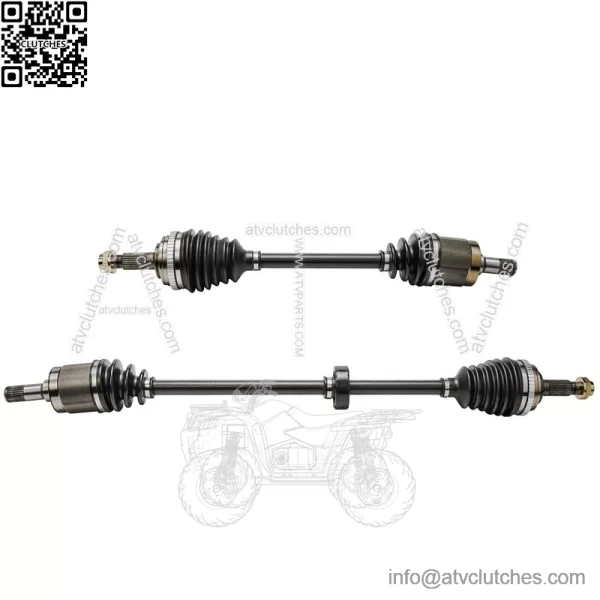 Pair Front Driver and Passenger Side CV Axle Shafts for 1992 - 2000 Honda Civic