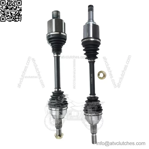 Front CV Axle Shafts for 2007 - 2017 Chevy Traverse Buick Enclave Acadia Outlook