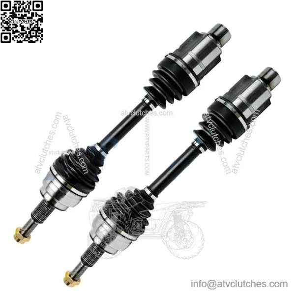 4WD Front Driver & Passenger Side CV Axle Shafts for 2006-2011 Dodge Ram 1500