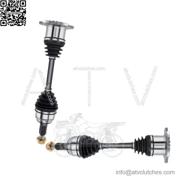 For 2000-2006 Chevy GMC Silverado Sierra 1500 Tahoe 4WD Pair Front CV Axle Shaft