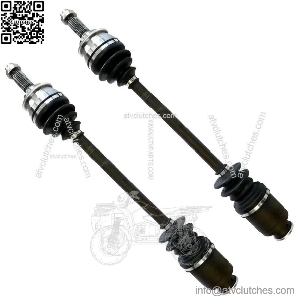 Front Driver and Passenger Side CV Axle Shaft for Subaru Forester Impreza Legacy - Image 2