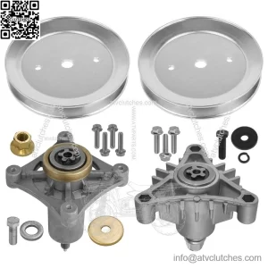 46" Deck Spindle & Pulley for Husqvarna CT153 960510015  532195945 197473