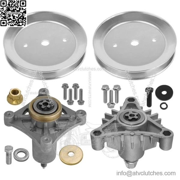 46" Deck Spindle & Pulley for Husqvarna CT153 960510015  532195945 197473