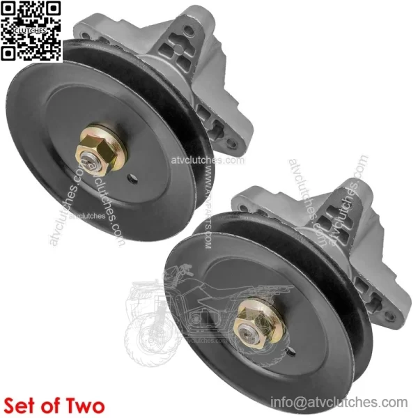 38" Deck Spindle w/ Pulley for White Outdoor LT-1700 13AV77TF090 13WV77TF090 - Image 3