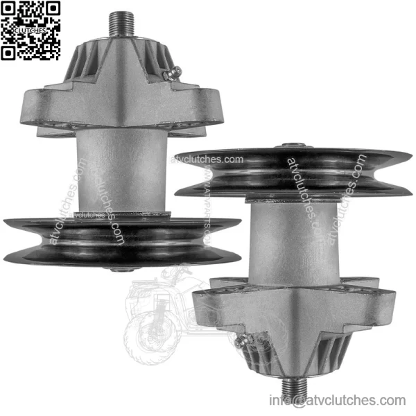 38" Deck Spindle w/ Pulley for White Outdoor LT-1700 13AV77TF090 13WV77TF090 - Image 4