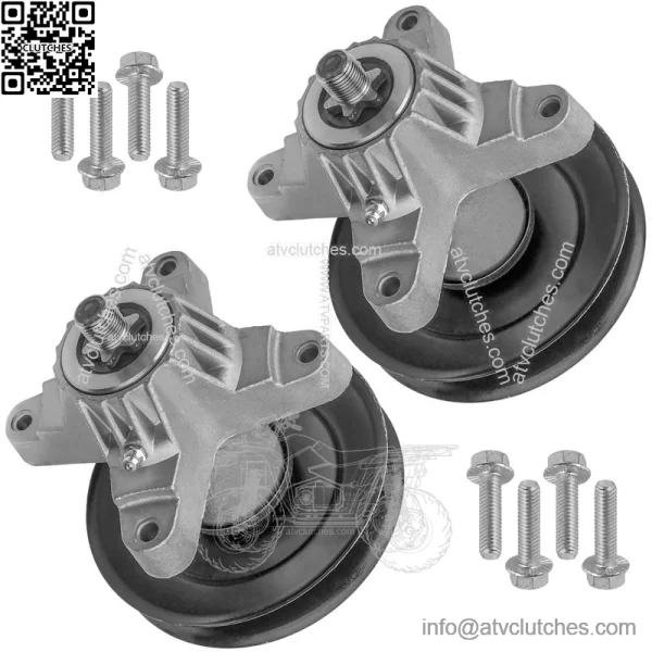 38" Deck Spindle w/ Pulley for White Outdoor LT-1700 13AV77TF090 13WV77TF090 - Image 5
