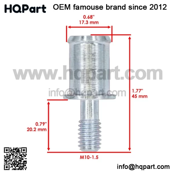R34359  ydraulic  ump  rive  haft    ushing  /  olts  or  ohn  eere  000  020 - Image 3