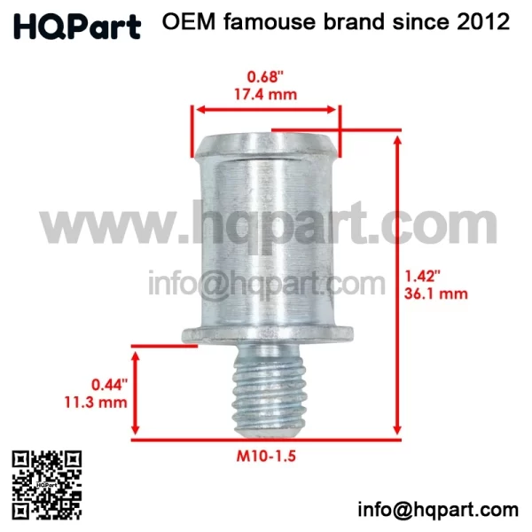 R34359  ydraulic  ump  rive  haft    ushing  /  olts  or  ohn  eere  000  020 - Image 4