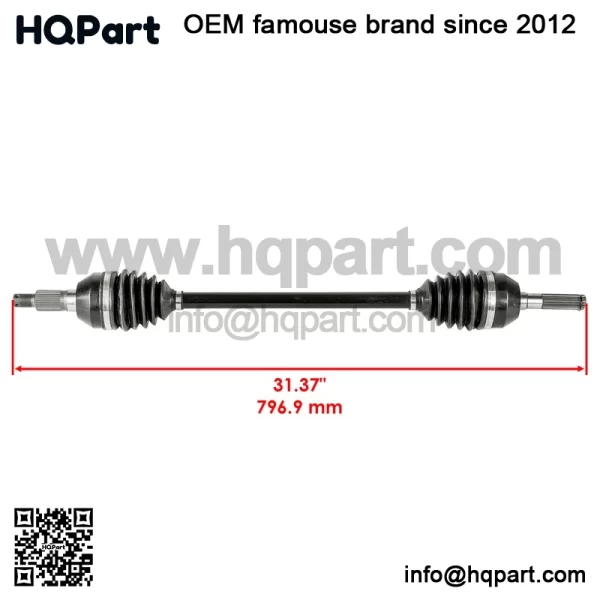 Can-Am averick 3 x4 urbo 017-2020 ront eft V oint xle - Image 2