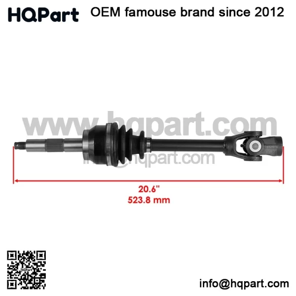Polaris crambler 00/500 X4 997-2003 ront V oint xle BTB) - Image 2