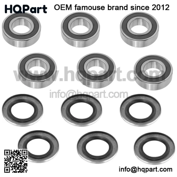 302585 10161 300441 Spindle Bearings w/ Hub Seals Repair kit for Dixie Chopper - Image 3