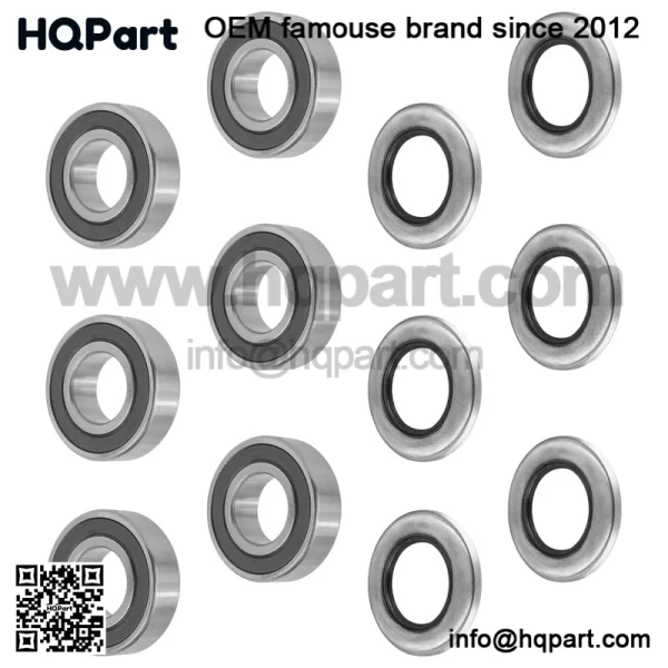 302585 10161 300441 Spindle Bearings w/ Hub Seals Repair kit for Dixie Chopper - Image 4