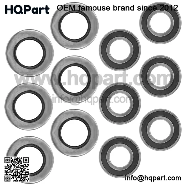 302585 10161 300441 Spindle Bearings w/ Hub Seals Repair kit for Dixie Chopper - Image 5