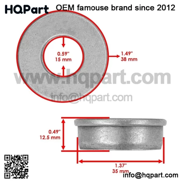 Wheel Bearing kit for Toro 30197 30518 30519 ProLine 1-513809 1-513810 1-513648 - Image 3