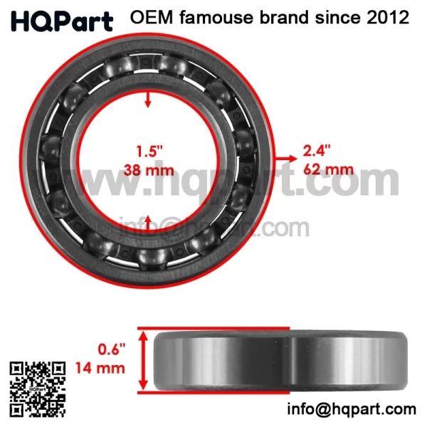 Rear  ifferential  eal    earing  or  onda  oreman  00  RX500  012-2013 - Image 5
