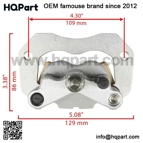 Rear Right & Left Brake Caliper Kit For Polaris General 1000 16-17 / 4 1000 2017 - Image 2