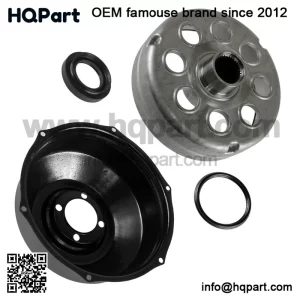 43620-HP5-600 Rear Brake Drums & Seals For Honda Rancher 420 TRX420 2007-2013