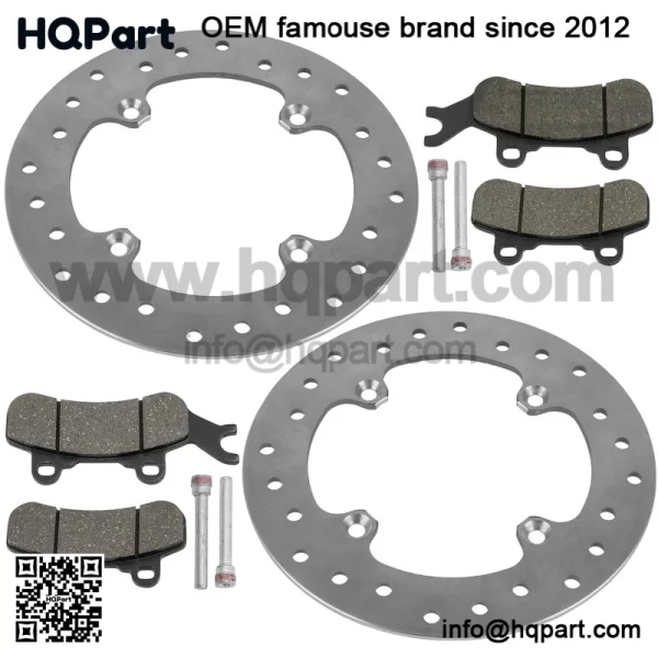 Front or Rear Brake Disc with Pads for Can-Am Defender Max HD10 2018 - 2023 - Image 5