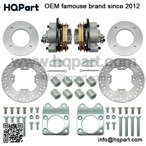 Disc Brake Conversion Kit Front for Honda Foreman 450 TRX450 FE/FM/ES/S 1998-04 - Image 2