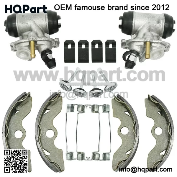 Front Brake Wheel Cylinders w/Shoes for Honda FourTrax 300 TRX300 2x4 1993-2000 - Image 2