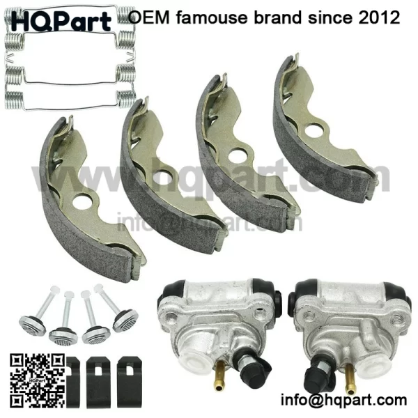 Front Brake Wheel Cylinders w/Shoes for Honda FourTrax 300 TRX300 2x4 1993-2000 - Image 5