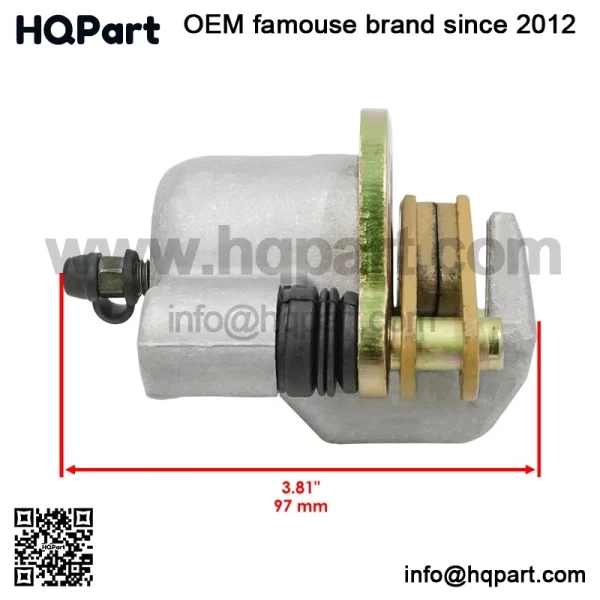 Polaris crambler 00 X4/4X4 997-2000 ront ight rake aliper /Pad - Image 3